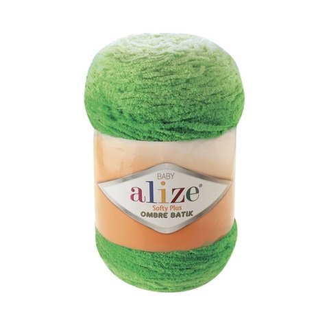 Пряжа Alize Softy Plus Ombre Batik цвет 7287