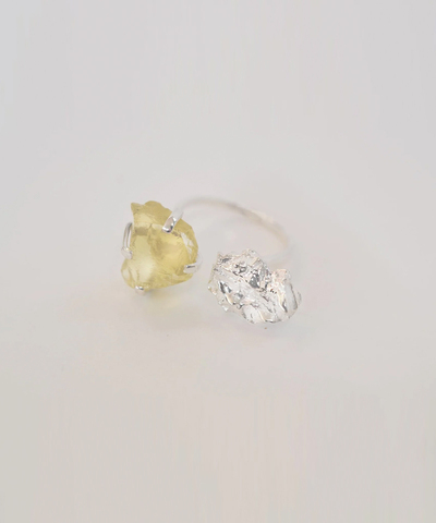 Кольцо The Wild Flower Lemon Quartz