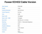 Антенна Foxeer Echo 2 5.8G 9dBi Patch Feeder Antenna RHCP SMA PA1508