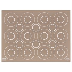 Коврик для выпечки IKEA BAKTRADITION (БАКТРАДИТИОН), Бежевый с рисунком, 41x31 см