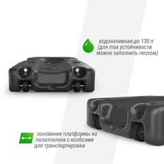 Баскетбольная стойка UNIX Line B-Stand-PC 48