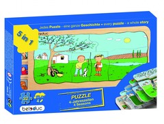 Развивающий Пазл "Четыре сезона" ((Цвет: нет, Разм.:290 x 140 x 18 mm))