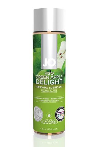 Ароматизированный лубрикант на водной основе JO Flavored  Green Apple H2O - 120 мл. - System JO JO H2O Flavors JO40385