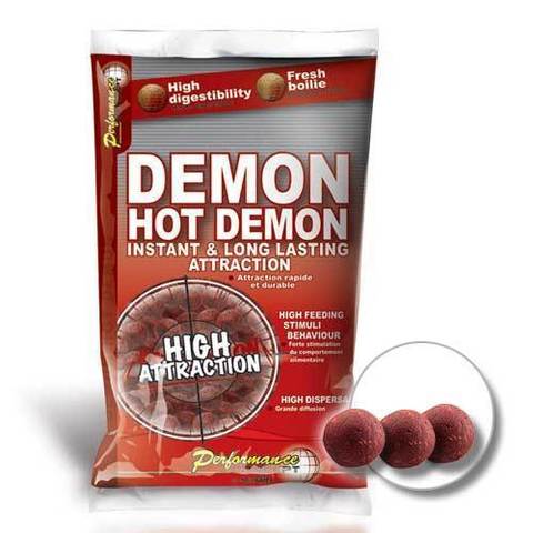 Бойлы тонущие Starbaits Performance Concept HOT DEMON Long Life Boilies 20мм 2.5кг