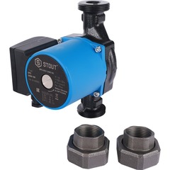 Stout циркуляционный насос 25/60-180 с гайками (SPC-0010-2560180)