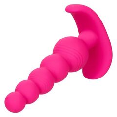Розовая анальная елочка для ношения Cheeky X-5 Beads - 10,75 см. - 