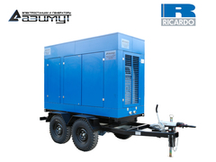 Дизельный генератор Азимут ЭД-75-Т400-2РПМ19 Ricardo на шасси в капоте с автозапуском