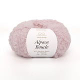 Пряжа Infinity Alpaca Boucle 4001 пудрово-розовый