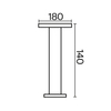 Ландшафтный светильник Maytoni Wald O420FL-L12GF