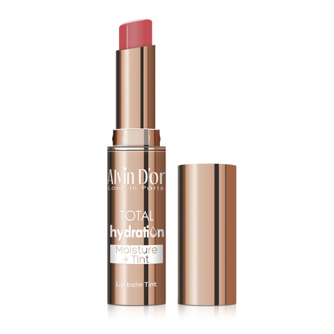Alvin d'or AD-58 Тинт-бальзам для губ total hydration moisture+tint тон 02 pink coral/розово-коралл