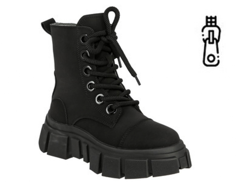 Кедберри зимняя обувь,шерст.мех 33-38 чернTWJ_524-42_black