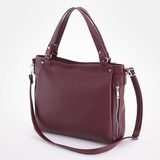 Сумка Саломея 281 гладкий бордо