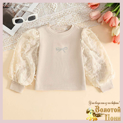 Лонгслив нарядный д (3-7) 251026-SNR487.1