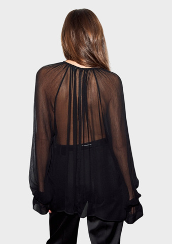 Блуза полупрозрачная DAISYKNIT