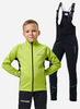 Детский лыжный костюм с высокой спинкой Nordski Jr. Core Active Lime/Black
