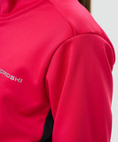 Детский лыжный костюм с высокой спинкой Nordski Jr. Advance Active Pink/Black