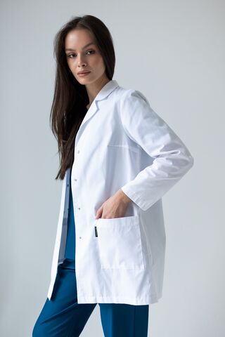 Халат женский м187 сансара белый