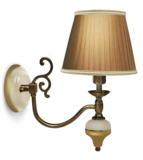 Бра Ренессанс Голд (Авт. № 3,плафоны белые,фурнитура золото) фото №1