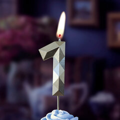 Свеча-цифра 