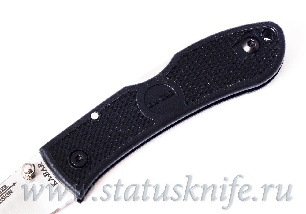 Нож Ka-Bar 02-4072 Mini Dozier Folding Hunter AUS8 Zytel Black