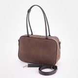 Сумка Саломея 210 эко-замша шоколад