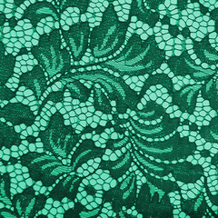 Кружевное полотно, 120 гр/м2, 150 см, зелёный
