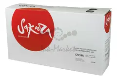 Картридж Sakura CF214A (14A) для HP, черный, 10000 к.