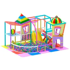 Детский игровой лабиринт "Каламбурчик" 16 м² (4,7x4x3,5 м)