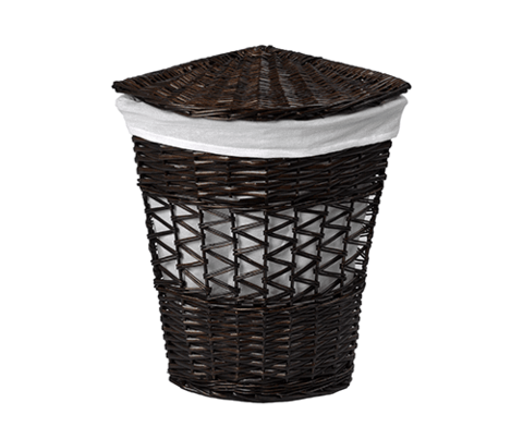 WasserKRAFT Salm WB-270-L Плетеная корзина для белья с крышкой