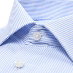 Сорочка Seidensticker Slim Fit 01.693640-11 в полоску голубая