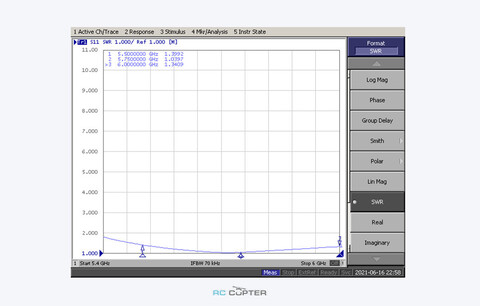 Антенна Foxeer Echo 2 5.8G 9dBi Patch Feeder Antenna RHCP SMA PA1508