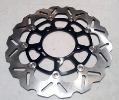 Передние тормозные диски ARASHI для Suzuki GSX-R 600/750 06-07, GSX-R 1000 05-08 / черные