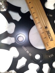 Диск тормозной задний на Harley Davidson SPORTSTER, DYNA, SOFTAIL / плавающий