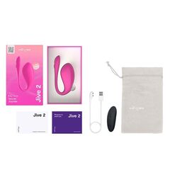 Розовый вибратор We-Vibe Jive 2 - 