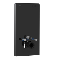 Abber AC0107MB Инсталляционный модуль внешнего монтажа Abber AC0107MB для подвесного унитаза, черный фото