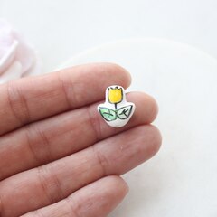 Подвеска керамическая Тюльпан 16*14 мм, Ф006