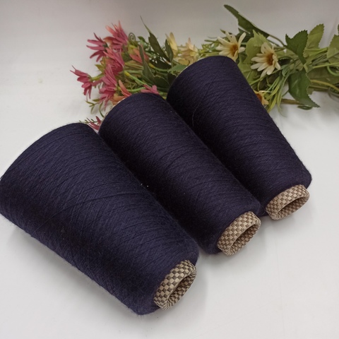 Кашемир на шелке Jaipur Cariaggi Лот №4 Баклажан 435гр