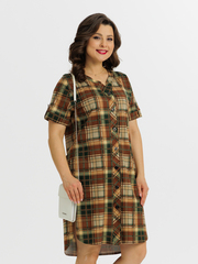 4630 Туника на пуговицах