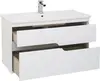 Aquanet 212664 Тумба с раковиной Aquanet Модена 100 белый (212664)
