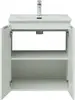 Aquanet 274001 Тумба с раковиной Алвита new 60 подвесная 2 дв. цв.белый матовый (274001)
