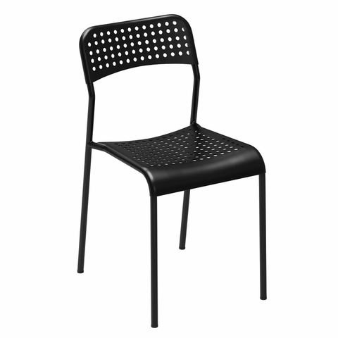 Стул Zwolle чёрный, размеры: 42х47х78 см., материалы: полипропилен, металл