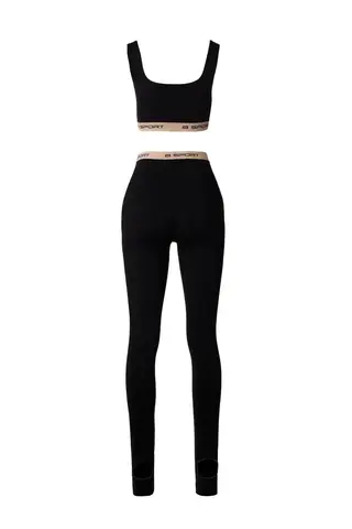 "B-SPORT" Базовый топ с фактурной резинкой (2)