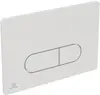 Ideal Standard T3868V1/115AC Промо-набор 3 в 1 (Унитаз T0079V1 и сиденье T3527V1 TESI, инсталляция R020467 PROSYS, панель смыва R0115AC OLEAS)