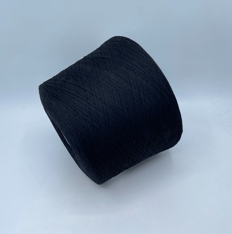 Zegna Baruffa (пр.Италия), art-Globetrotter, 2/36 1800м/100 гр. 70% Меринос, 15% Шелк, 15% Кашемир, цвет-Черный(454/10/5),арт-35072