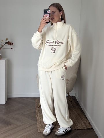 Костюм Tennis club сливочное масло