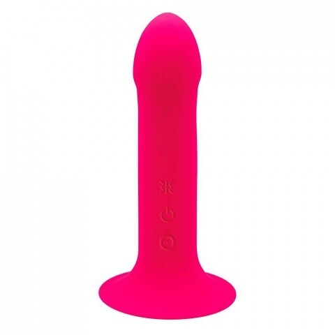 Фаллоимитатор с вибрацией Adrien Lastic Hitsens 2 розовый (17,2×4 см)