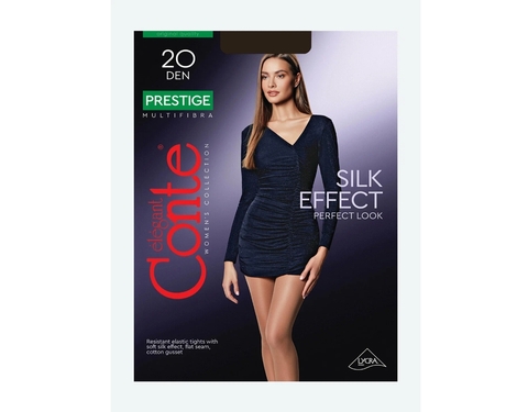 Колготки женские 20 Den Prestige, р.4 Grafit Conte