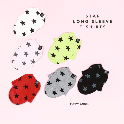 292 Лонгслив "Звезды" / "Star Long Sleeve" Puppy Angel