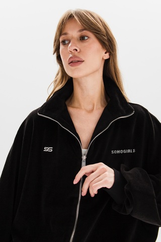 Толстовка VELOURS BLACK