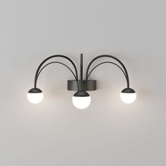 Настенный светодиодный светильник Eurosvet Ragno 90031/3 черный